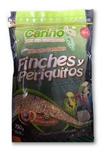 ALIMENTO COMPLETO PERIQUITOS Y FINCHES 750 GR
