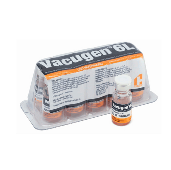 VACUNA VACUGEN 6L 1 DS VET 1 PZ