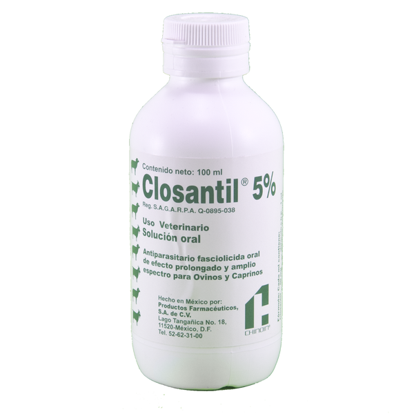 CLOSANTIL 5% SOL ORAL 100 ML VET