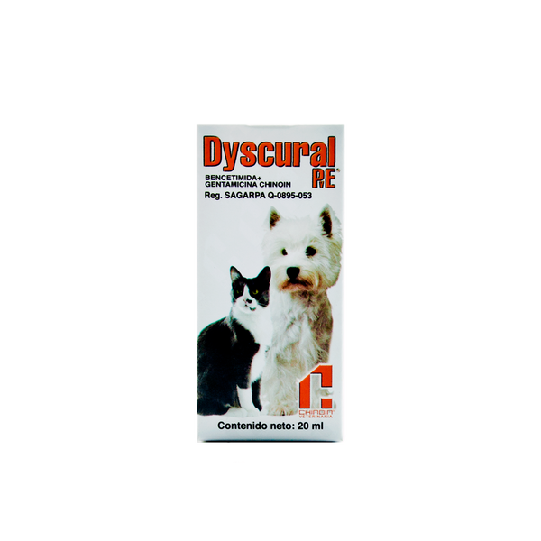 DYSCURAL PVE SOL INY 20 ML VET