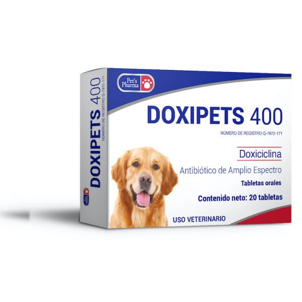 DOXI PETS 400 C/50 TABS