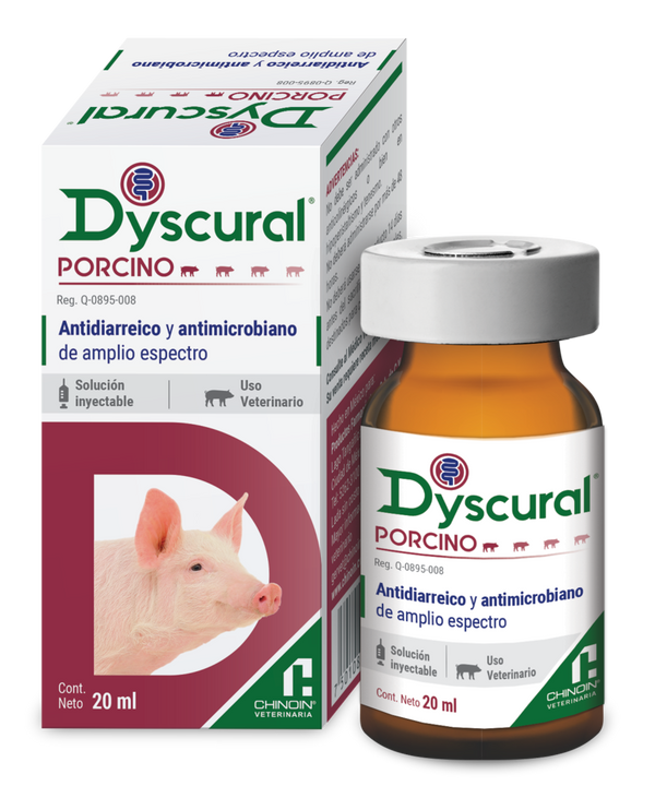 DYSCURAL PORCINO SOL INY 20 ML VET