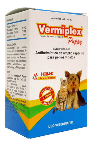 VERMIPLEX PUPPY SUSPENSION 120 ml.
