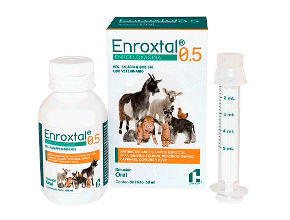 ENROXTAL SOL ORAL 0.5% 60 ML VET