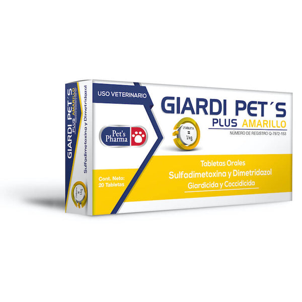 GIARDI PET'S AMARILLO C/20 TAB