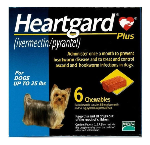 HEARTGARD PLUS AZUL CHICO