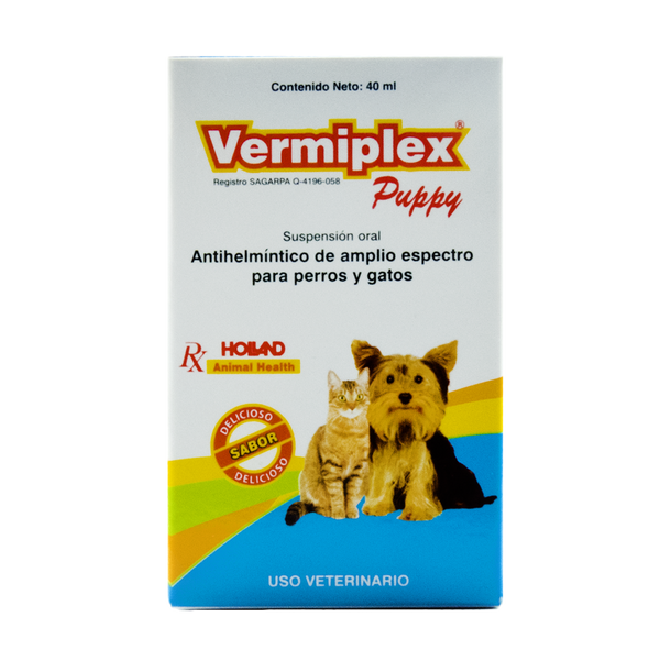 VERMIPLEX PUPPY SUSPENSION 40 ml.