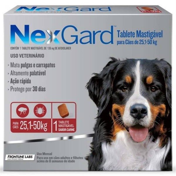NEXGARD DOG XL 25-50 kg C/1 TAB