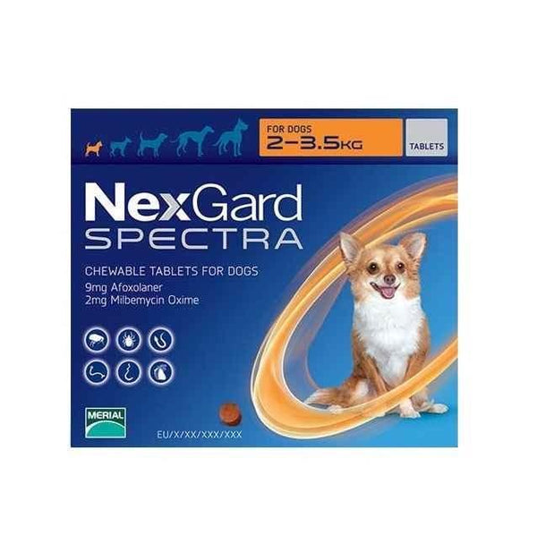 NEXGARD SPECTRA S 2 - 3.5 KG 1TAB