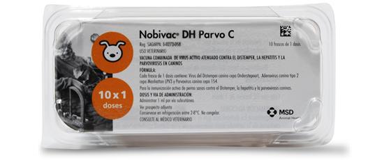 NOBIVAC DH PARVO C + SOLVENTE