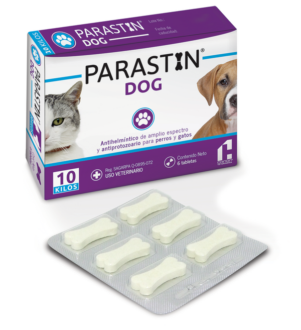 PARASTIN DOG TABS C/6 VET