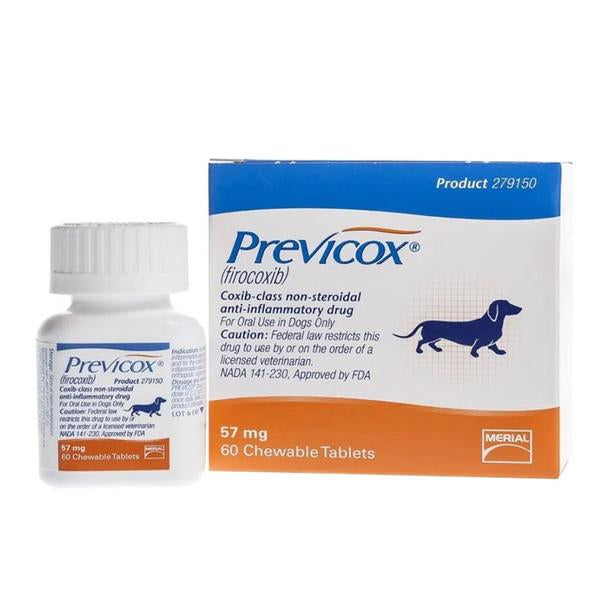 PREVICOX DOG S 57 MG 60 TAB