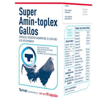 SUPER AMINTOPLEX GALLOS 90 CAPSULAS
